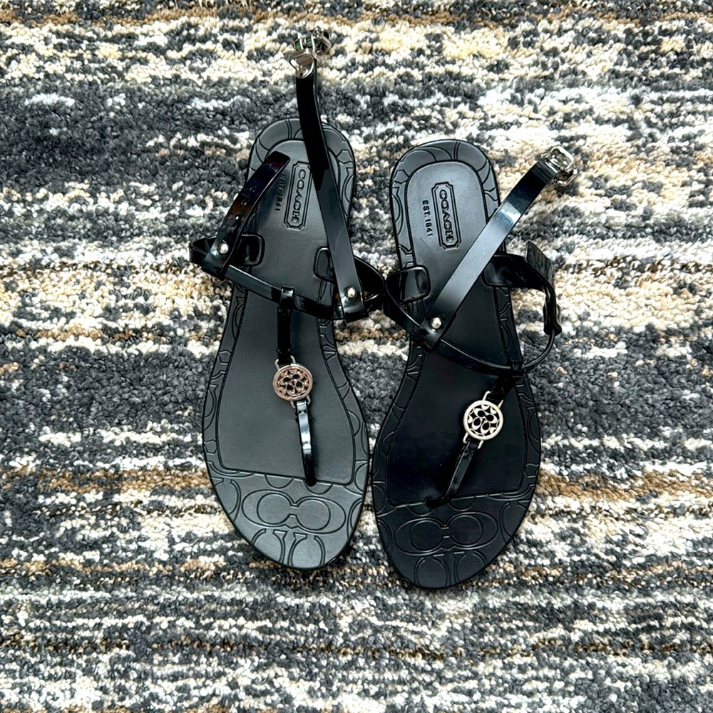 Coach Pansy Jelly Sandals